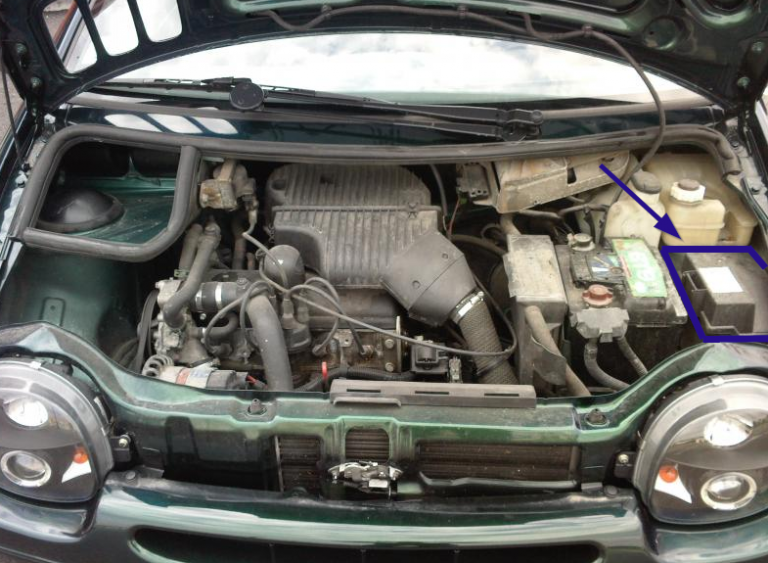 Détails boîtes à fusible Renault Twingo 1 PackAuto