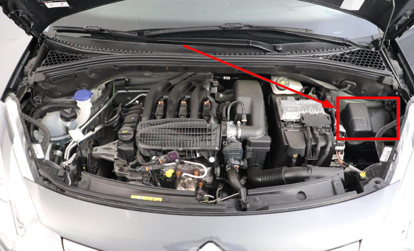 Détails boîte à fusibles Citroën C3 Phase 2 PackAuto