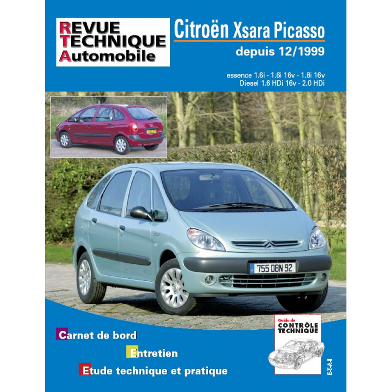 Où trouver la Revue Technique Automobile de la Citröen Xsara Picasso ?