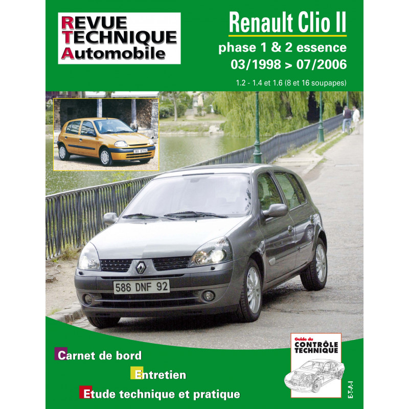 Où trouver la Revue Technique Automobile de la Renault Clio 2 ?