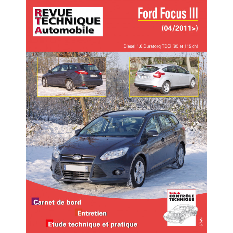 Où trouver la Revue Technique Automobile de la Ford Focus 3 ?